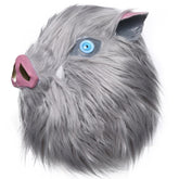 Inosuke Hashibira Demon Slayer Kimetsu no Yaiba Maske Inosuke Hashibira Ladex Maske Cosplay Kopfbedeckung - cosplaycartde